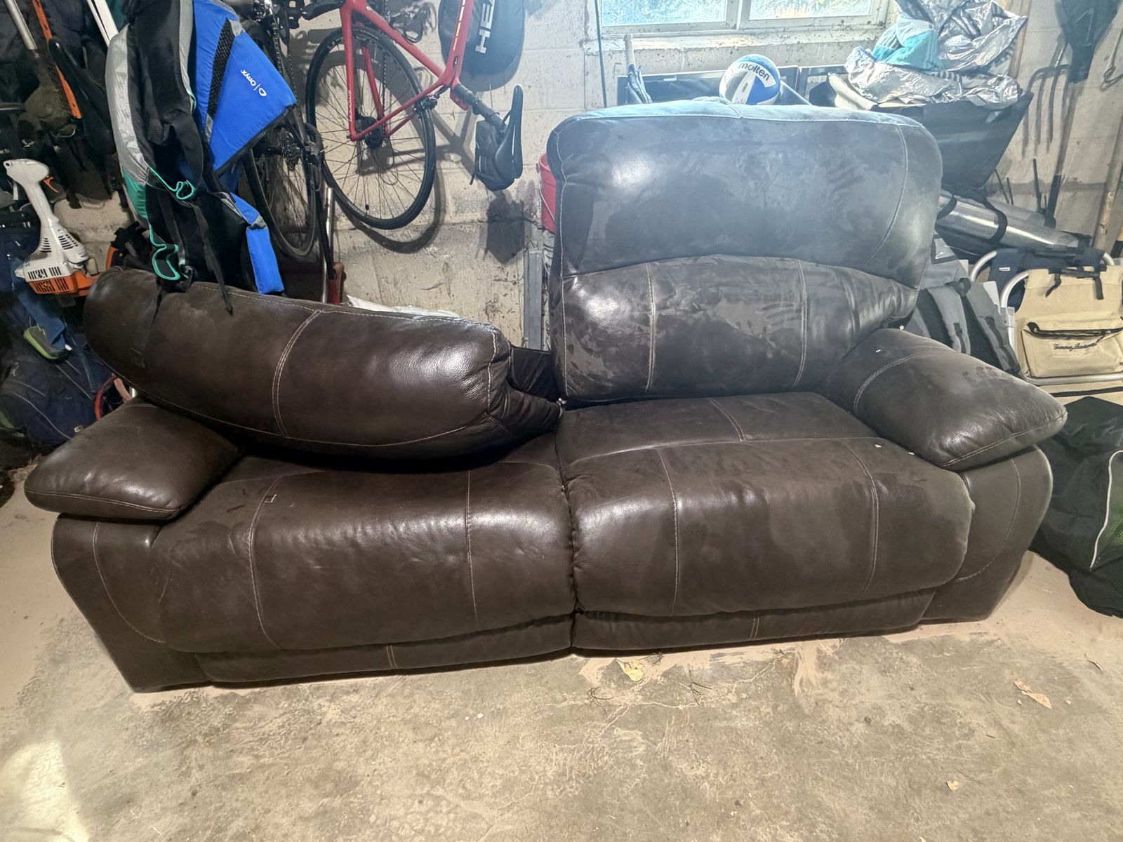 Free Leather Sofa