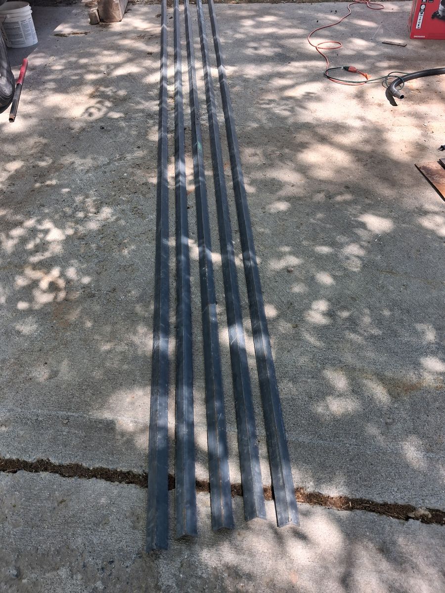 Angle steel ⅛