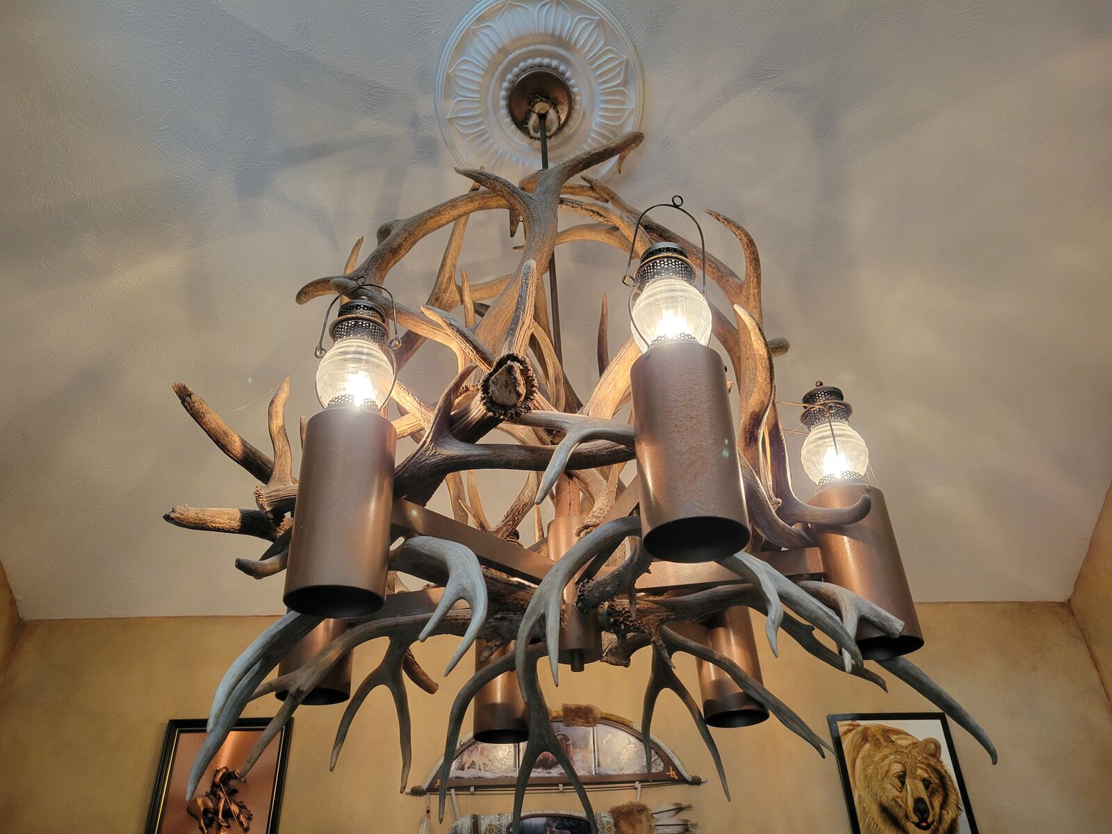 Elk Antler Chandelier