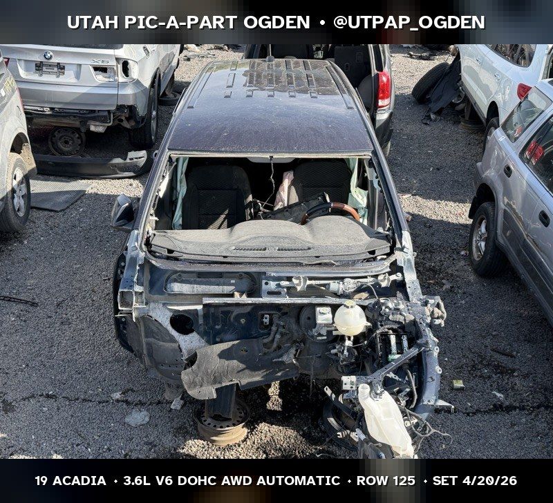 2019 GMC Acadia Parts - UTPAP Ogden