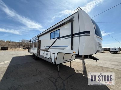 2025 Forest River RV Cherokee Arctic Wolf Suite 3800DECK Fifth Wheel Front Bedroom|Kitchen Island|Two Entry/Exit Doors