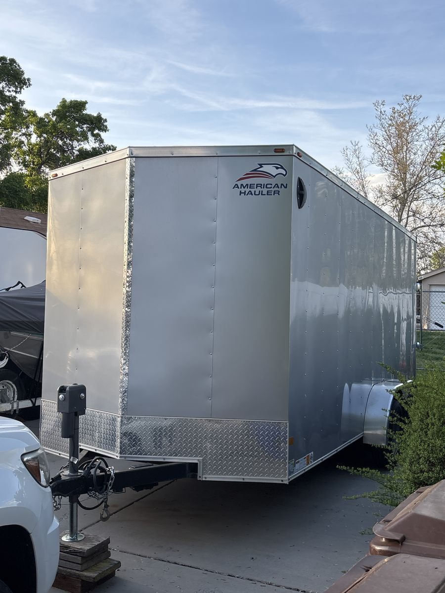 2024 American Hauler 7x16 Enclosed