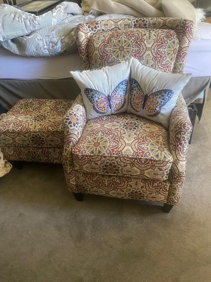 Chair And Ottoman
