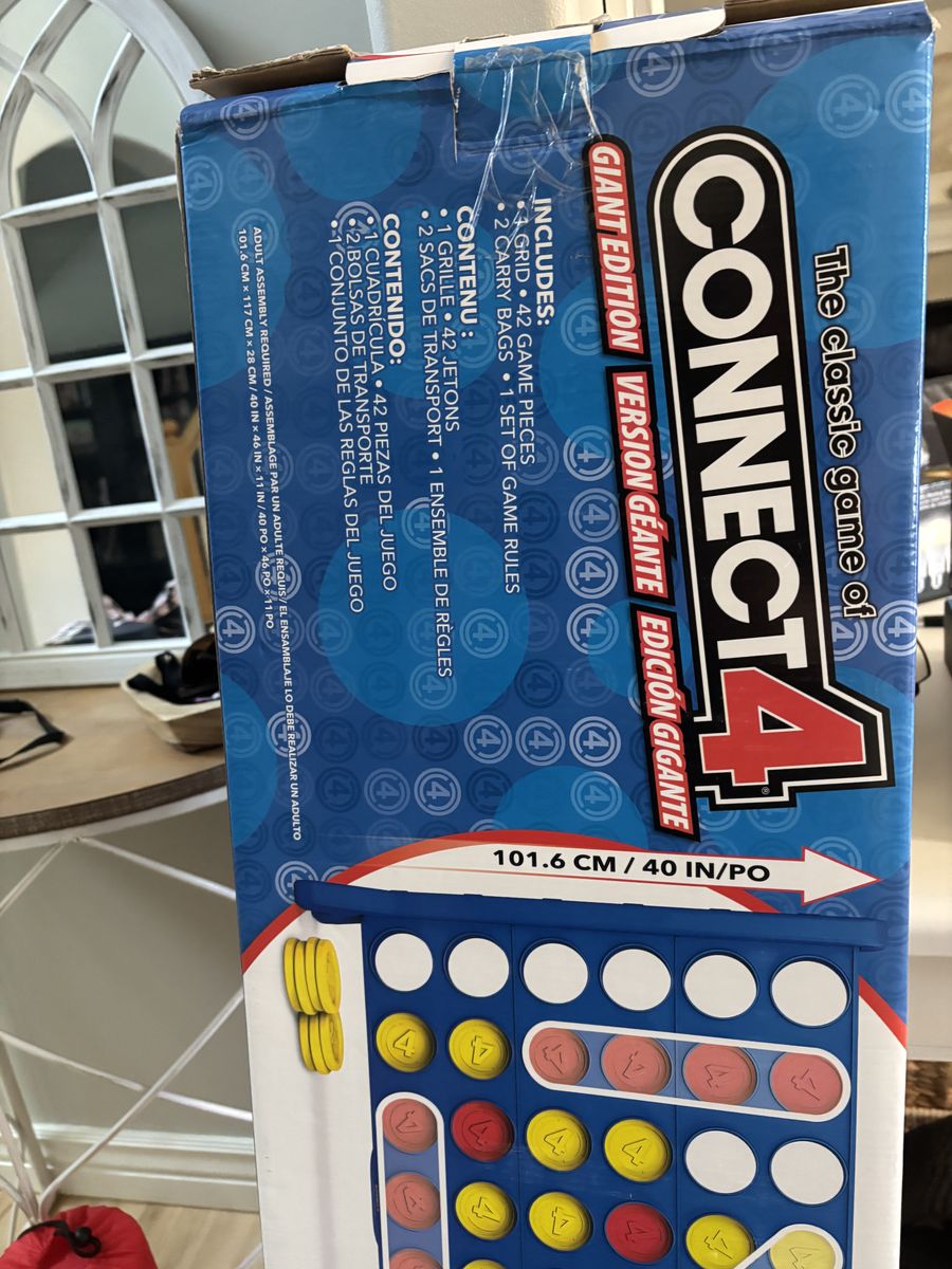 Giant Backyard Connect 4 Game