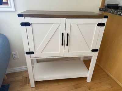 Entryway or kitchen cabinet