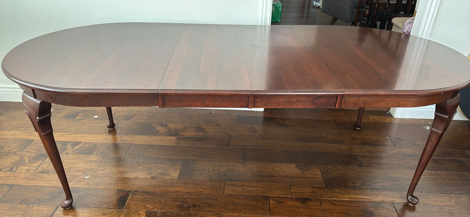 Solid wood table 