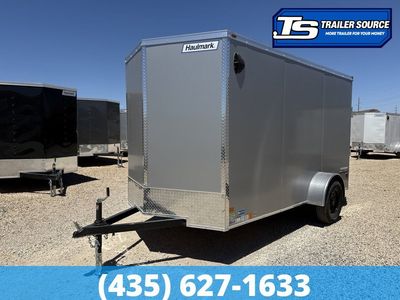 6x12 Haulmark Passport DELUXE Enclosed Cargo Trailer - 6'6" Interior - 3.5K GVWR - .080 PolyCor