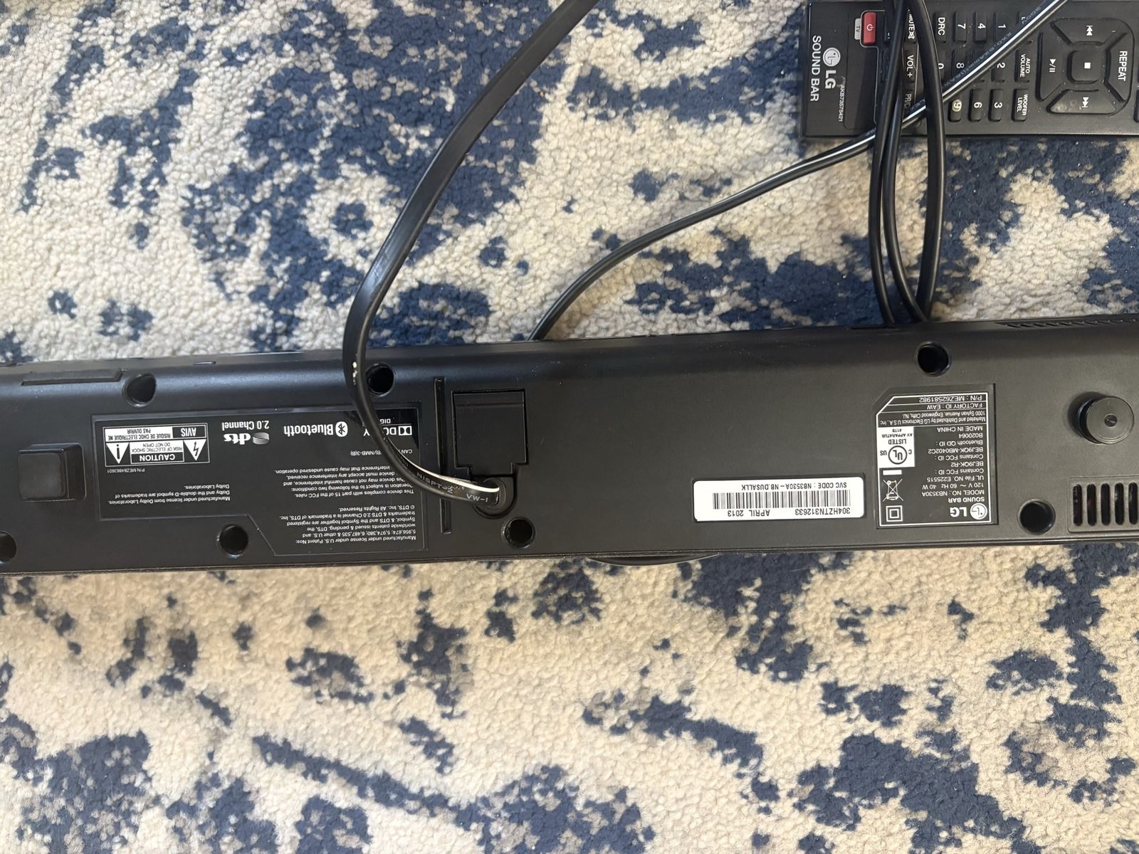 Sound bar for sale