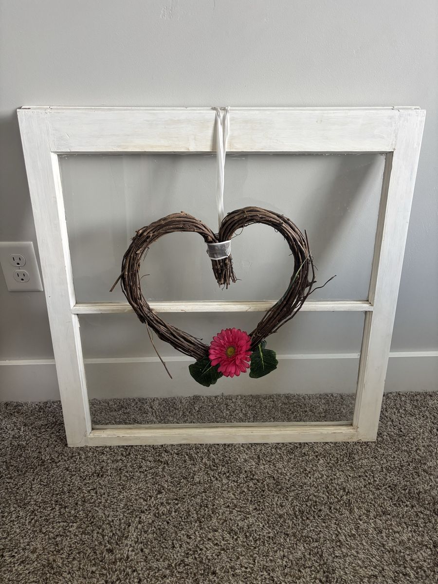 Old fashioned window decor