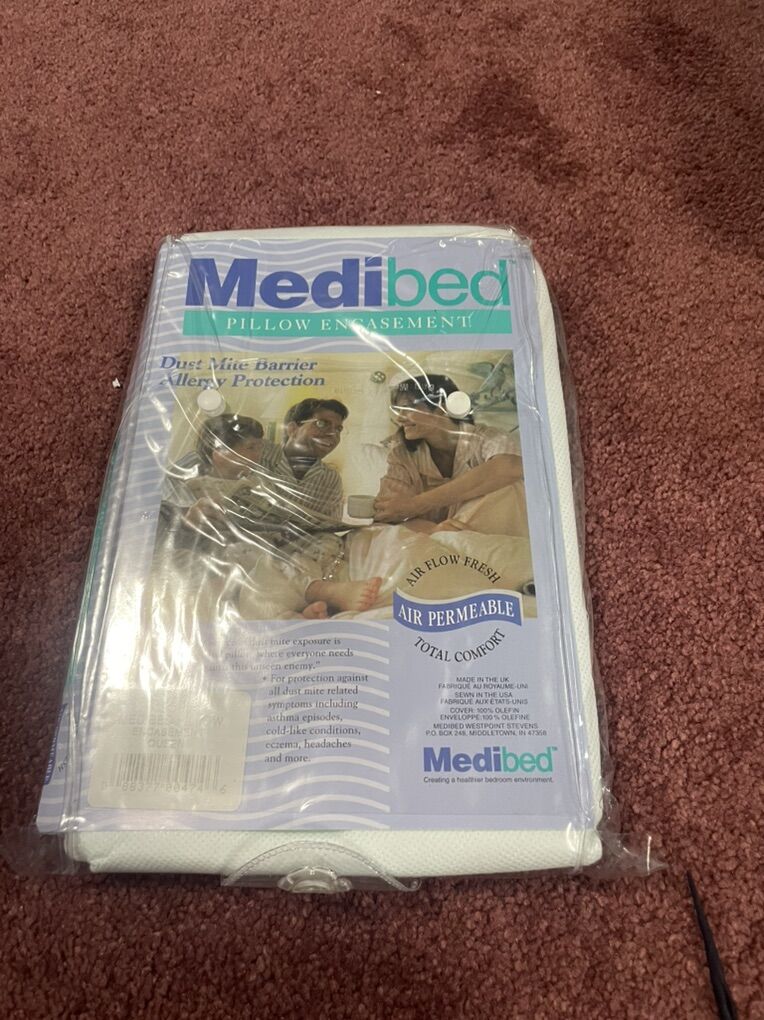 Medibed Pillow Encasement Allergy Protection