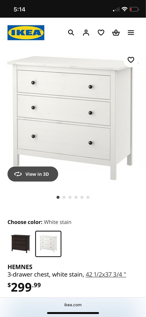 IKEA Hemnes dresser