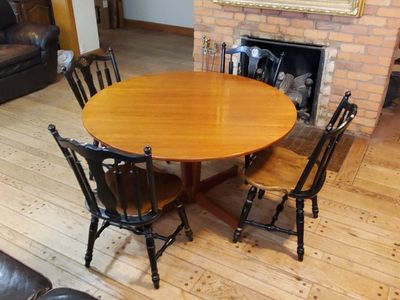 Ethan Allen Side chairs Set of 6 Solid wood vintage