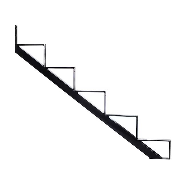Pylex 13905 5-Steps Steel Stair Stringer black 7-1/2 in. x 10-1/4 in. (Includes 3 Stair Stringers) - New