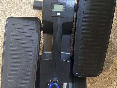 Cubii Under Desk Elliptical with Monitor - Compact Fitness Stepper Machine