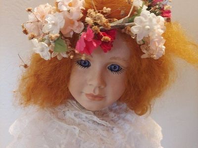 1989 Elena Porcelain Doll by Jennifer Esteban.