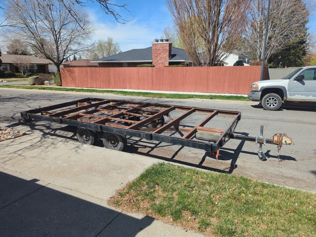 Flat bed Trailer 1970