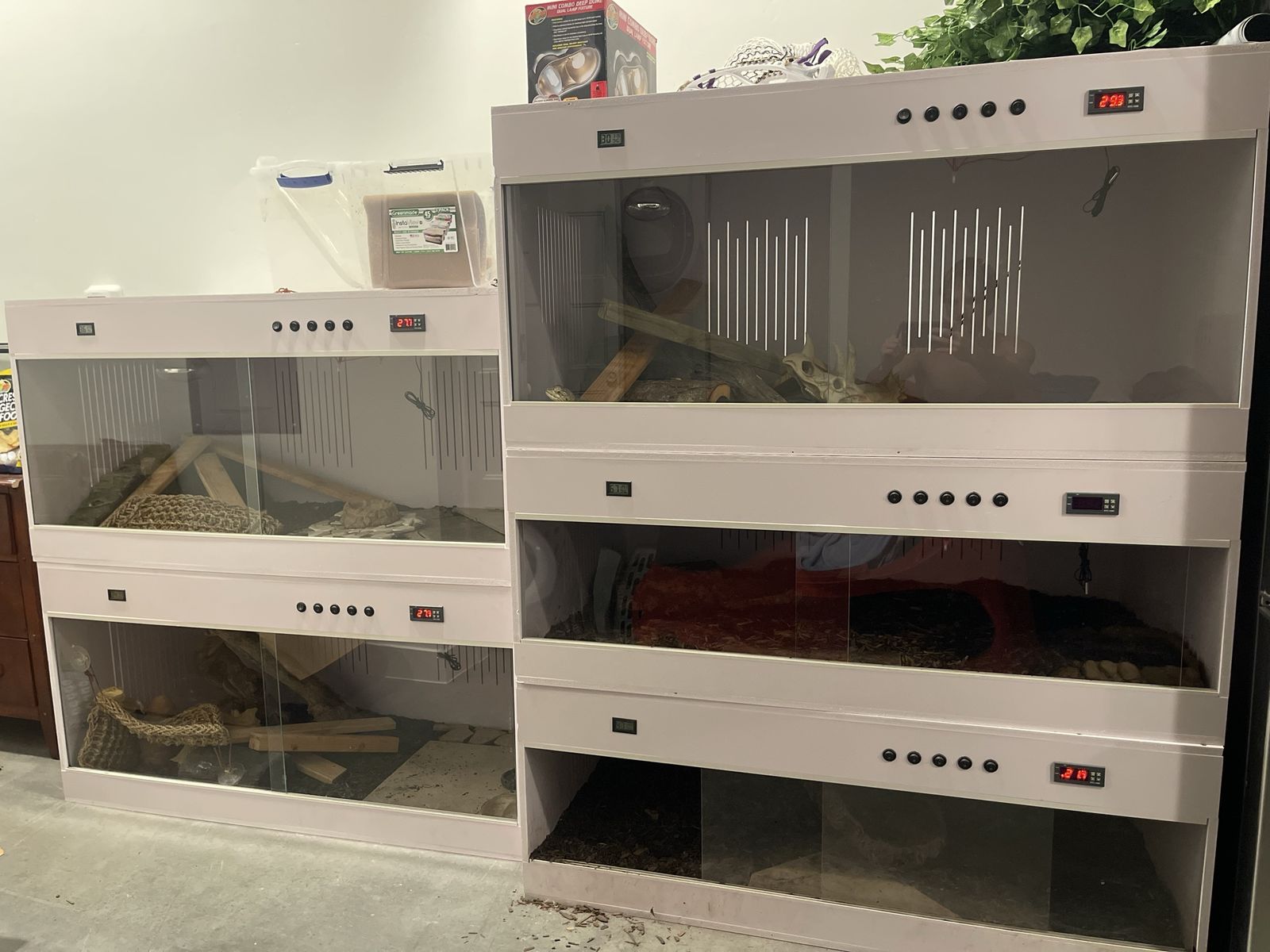 Large PVC enclosures