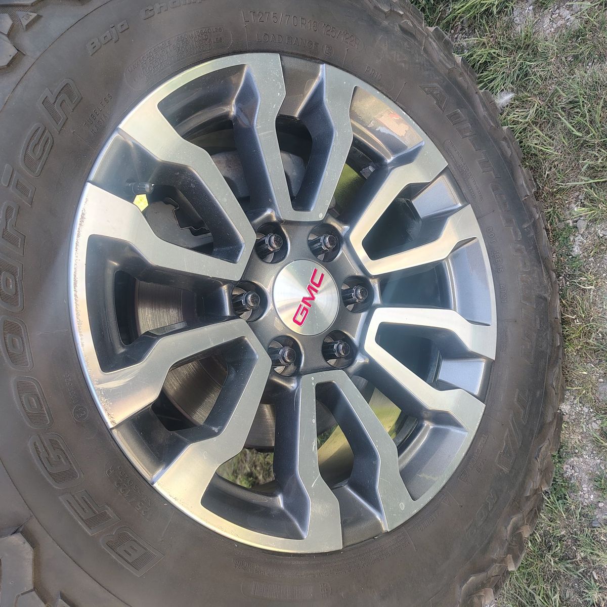 Gm 6 lug wheels and tires