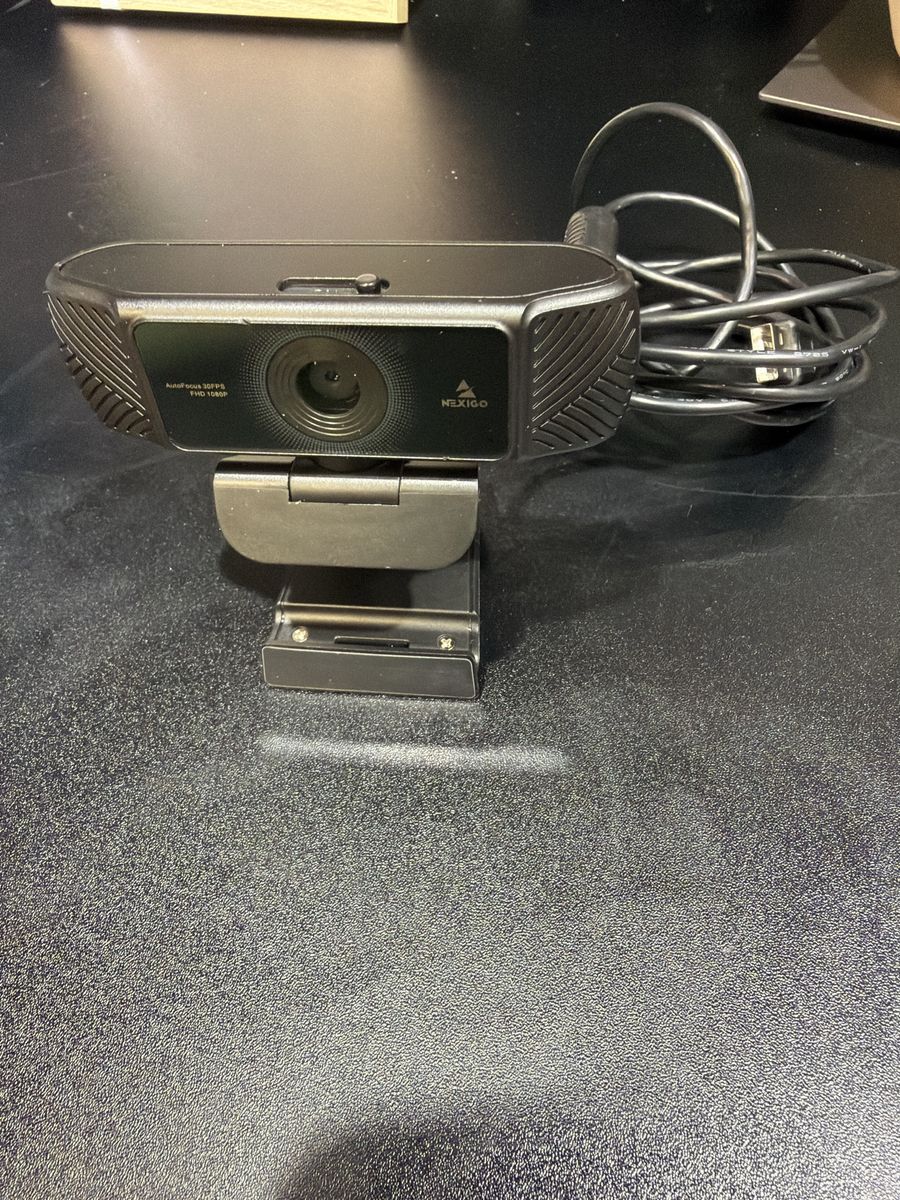 NexiGo N60 1080P FHD USB Webcam with Autofocus - Black