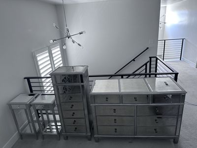 Bedroom Set (Mirrored) - Pier One Imports