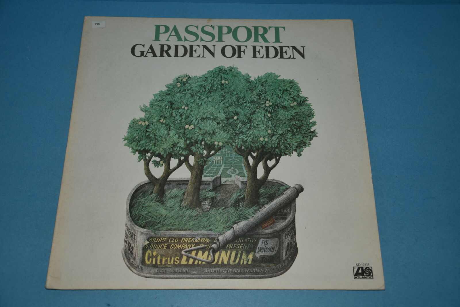 VINTAGE "PASSPORT GARDEN OF EDEN" VINYL RECORD ~ 10 SONGS