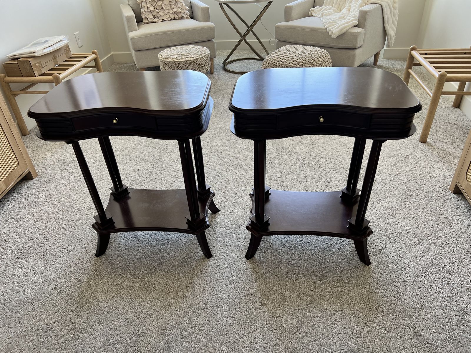 2 Bedside Tables