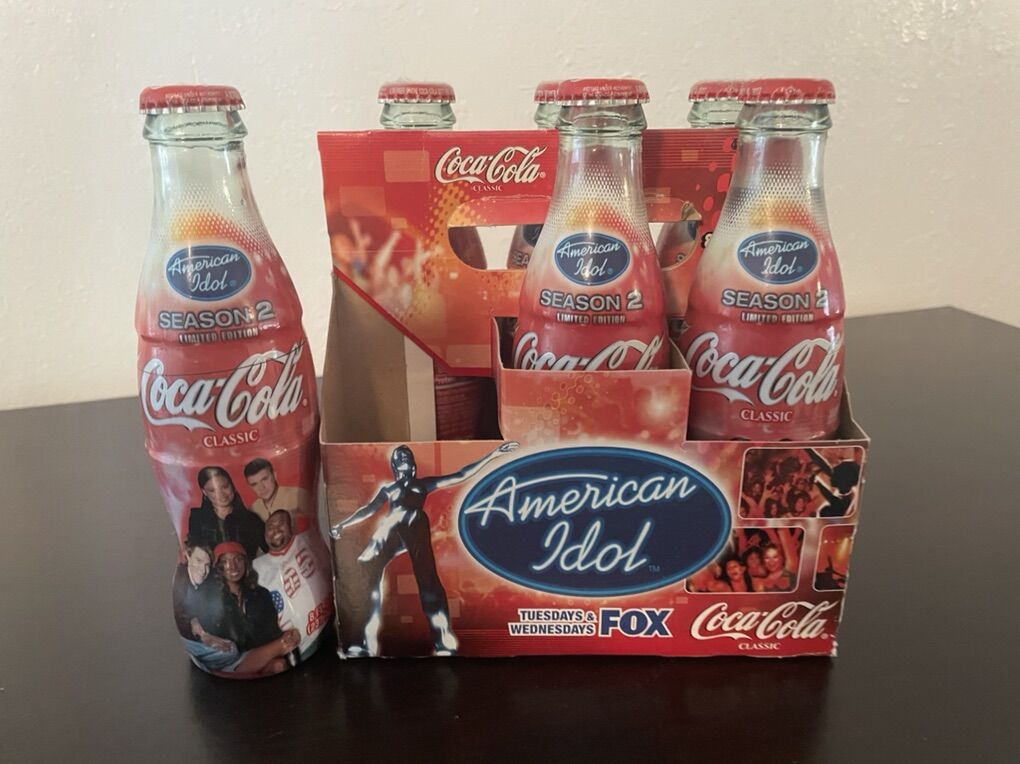 American Idol Season 2 Coca-Cola Classic 6 pack.
