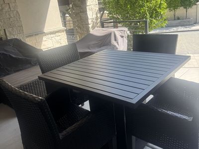 Square dining set