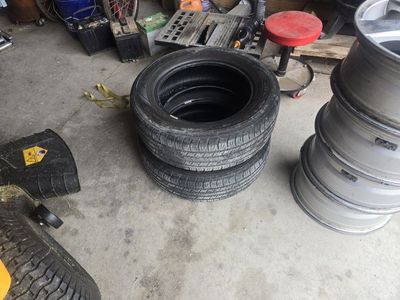 Pair of 215 60 16" Goodyear Tires