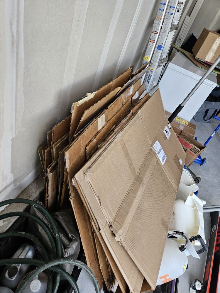 Large Cardboard Moving Boxes - Various Sizes, Used