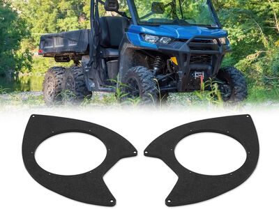 Can-am Defender Overhead 6.5" Speaker Adaptors UTV Audio Upgrade