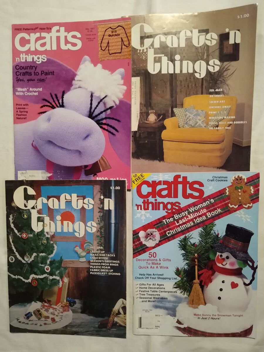 Vintage Crafts ‘n Things Magazines