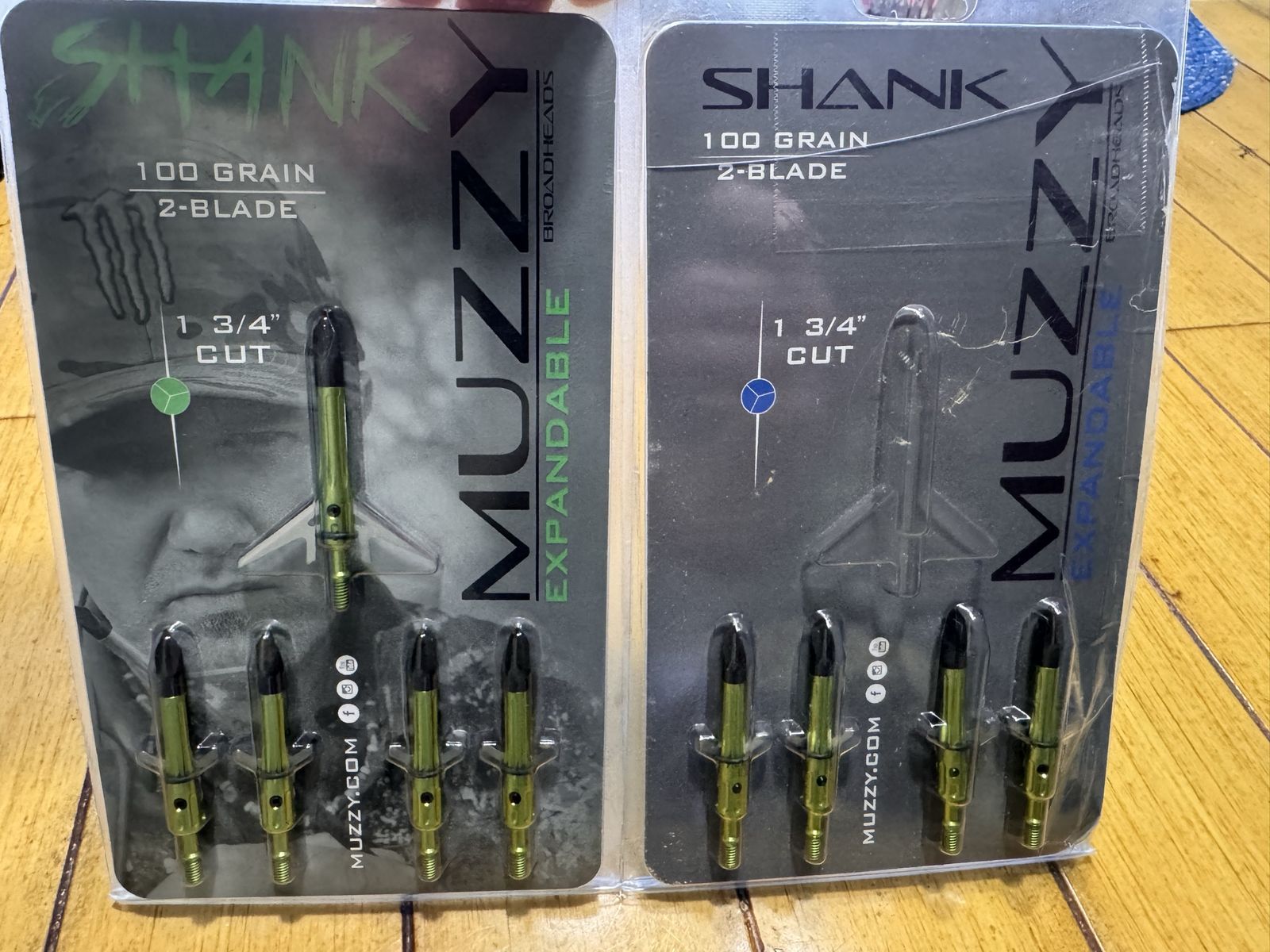 Muzzy Shank Broadheads