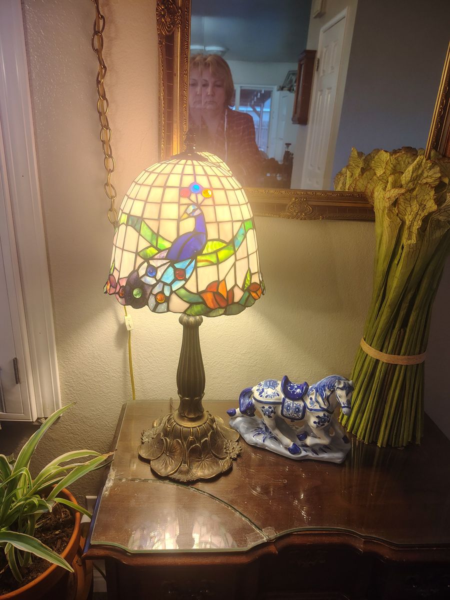 Tiffany style lamp