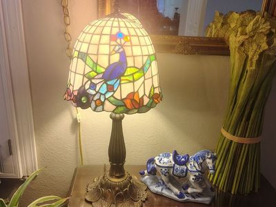 Tiffany style lamp