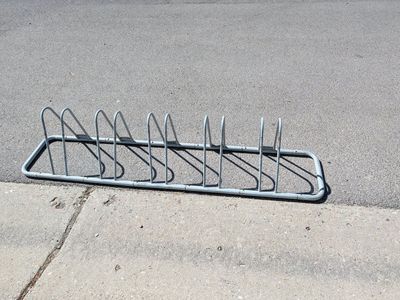 aluminum bike rack