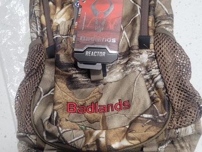New Badlands Reactor Camo Hunting Pack