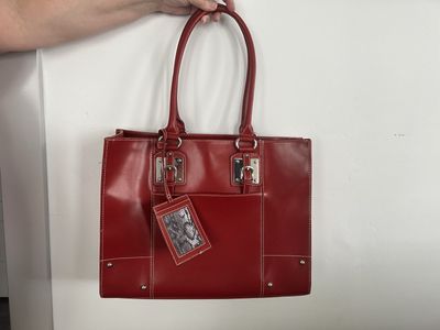 Red Leather Purse