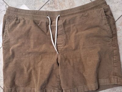 RSQ Corduroy Pull-On Shorts - Tan/Khaki, Waist 36