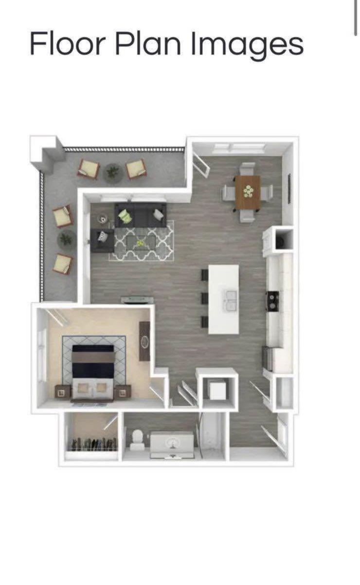 One bedroom apartment