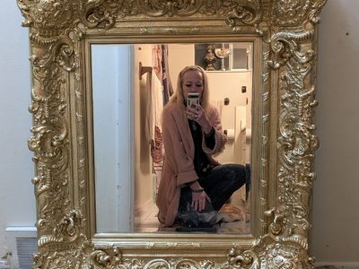 38x34 Large Ornate Bernadette Mirror