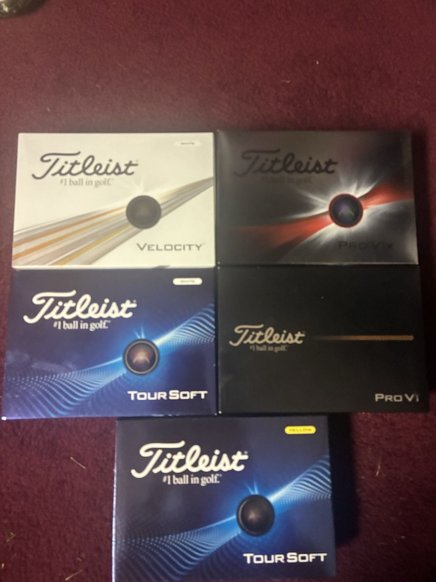 Titlest golf balls set