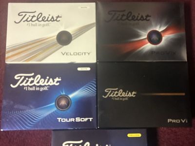 Titlest golf balls set