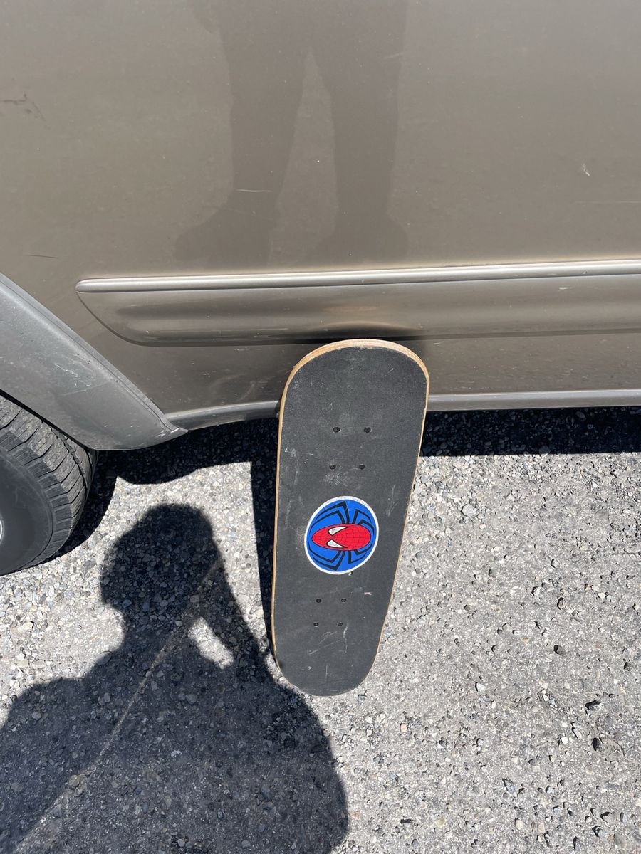 Retro Marvel Spider-man Skateboard
