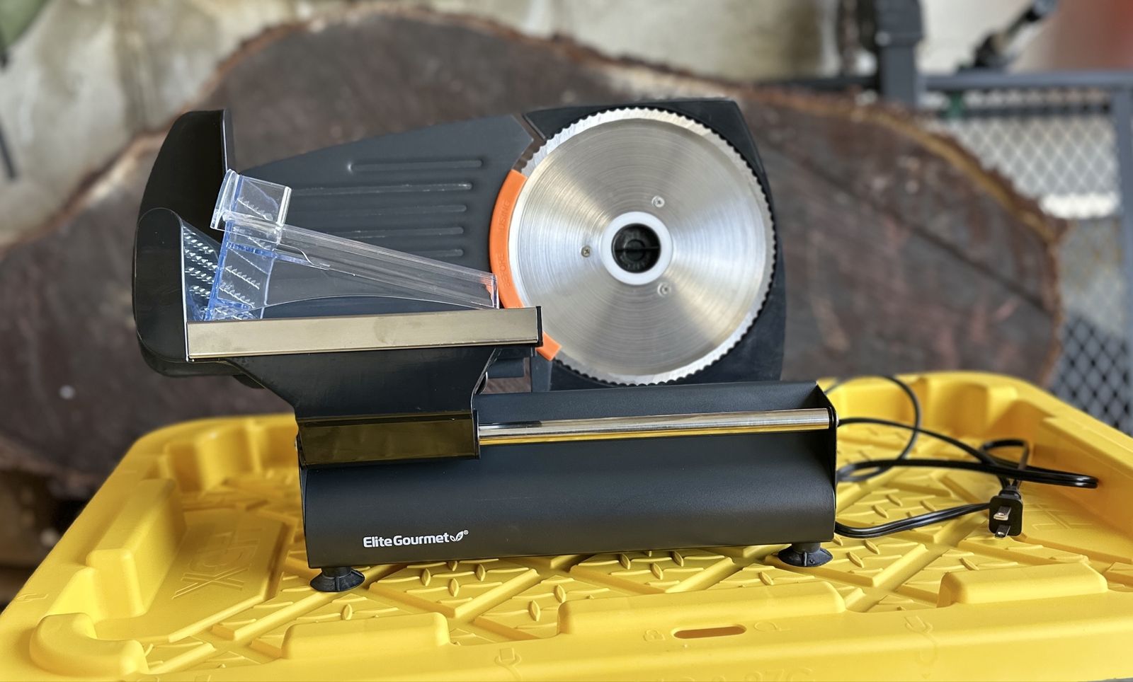 Elite Gourmet Meat Slicer