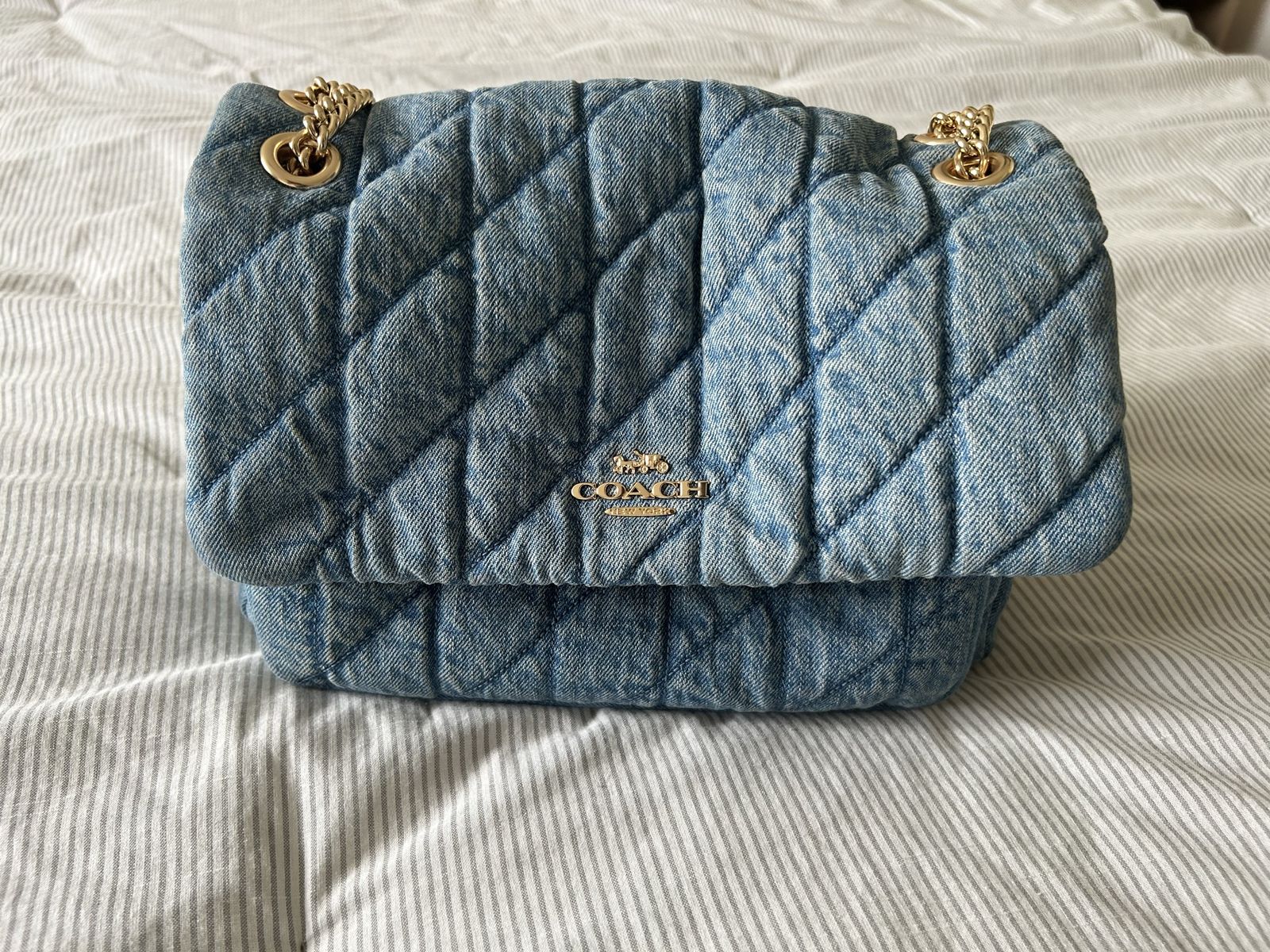 Coach denim Elodie bag