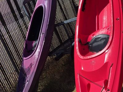 2 Lifetime charger kayaks