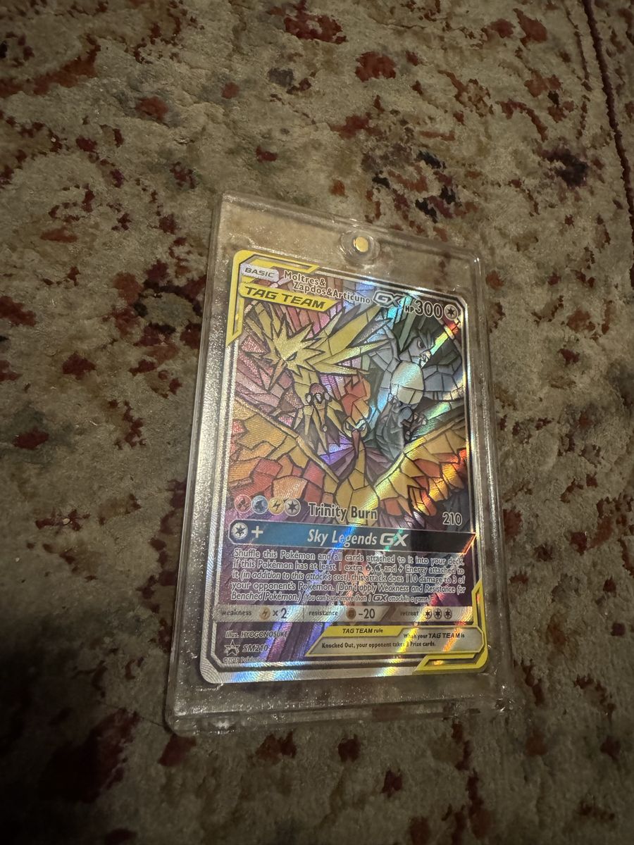 Pokemon tag team promo card