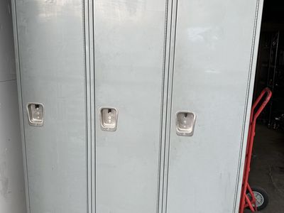 Extra Wide Lockers Bank Of 3