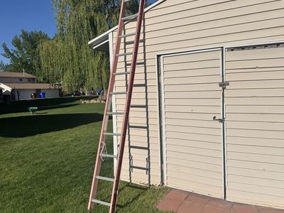 Fiberglass Extension Ladder Base Section Only